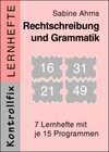 Buchcover Rechtschreibung und Grammatik