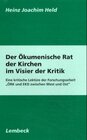 Buchcover Der Ökumenische Rat der Kirchen im Visier der Kritik