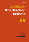 Buchcover Jahrbuch Oberflächentechnik