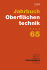 Buchcover Jahrbuch Oberflächentechnik. 2009