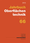 Buchcover Jahrbuch Oberflächentechnik 2010