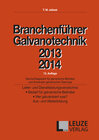 Buchcover Branchenführer Galvanotechnik 2013/2014