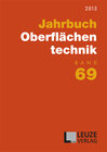 Buchcover Jahrbuch Oberflächentechnik 2013