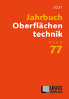 Buchcover Jahrbuch Oberflächentechnik 2021