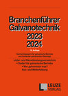 Buchcover Branchenführer Galvanotechnik 18. Auflage 2023/2024
