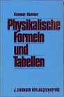 Buchcover Physikalische Formeln und Tabellen