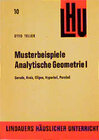 Buchcover Musterbeispiele Analytische Geometrie I