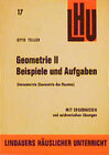Buchcover Beispiele und Aufgaben Geometrie / Stereometrie