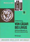 Buchcover Von Cäsar bis Livius