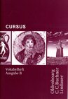 Buchcover Vokabelheft zu Cursus - Ausgabe B