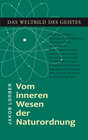 Buchcover Weltbild des Geistes / Vom inneren Wesen der Naturordnung