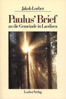 Buchcover Paulus' Brief an die Gemeinde in Laodizea