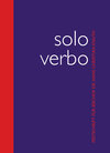 Buchcover Solo verbo
