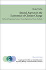 Buchcover Special Aspects in the Economics of Climate Change
