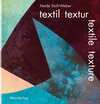 Buchcover textil : textur