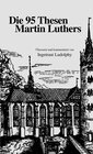 Buchcover Die 95 Thesen Martin Luthers