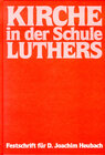 Buchcover Kirche in der Schule Luthers