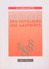 Buchcover Rechtsbuch des Hoteliers und Gastwirts