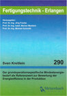 Buchcover Der grundoperationsspezifische Mindestenergiebedarf als Referenzwert zur Bewertung der Energieeffizienz in der Produktio