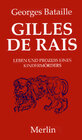 Buchcover Gilles de Rais