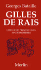 Buchcover Gilles de Rais