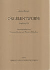 Buchcover Orgelentwürfe