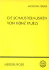 Buchcover Die Schauspielmusiken von Heinz Pauels