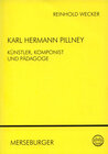 Buchcover Karl Hermann Pillney