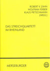 Buchcover Das Streichquartett im Rheinland