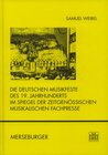 Buchcover Die deutschen Musikfeste des 19. Jahrhunderts im Spiegel der zeitgenössischen musikalischen Fachpresse