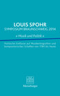Buchcover LOUIS SPOHR SYMPOSIUM BRAUNSCHWEIG 2014 » Musik und Politik «
