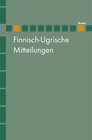 Buchcover Finnisch-Ugrische Mitteilungen Band 26/27