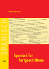 Buchcover Spanisch für Fortgeschrittene