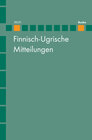 Buchcover Finnisch-Ugrische Mitteilungen Band 30/31