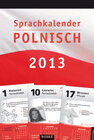 Buchcover Sprachkalender Polnisch 2013