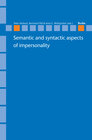 Buchcover Semantic and syntactic aspects of impersonality