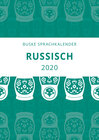 Buchcover Sprachkalender Russisch 2020