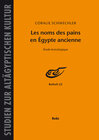 Buchcover Les noms des pains en Égypte ancienne