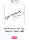 Buchcover Die Lukaspassion von Krzysztof Penderecki