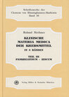 Buchcover Klinische Materia Medica der Krebsmittel / Pankreatinum - Zincum