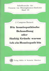 Buchcover Die homöopathische Behandlung oder fünfzig Gründe warum ich ein Homöopath bin