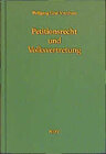 Buchcover Petitionsrecht und Volksvertretung