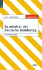 Buchcover So arbeitet der Deutsche Bundestag