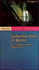 Buchcover Geheime Orte in Berlin