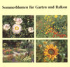 Buchcover Sommerblumen für Garten und Balkon