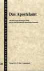 Buchcover Das Apostelamt