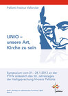 Buchcover UNIO - unsere Art, Kirche zu sein