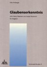 Buchcover Glaubenserkenntnis