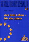 Buchcover Aus dem Leben - für das Leben