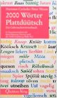 Buchcover 2.000 Wörter Plattdüütsch